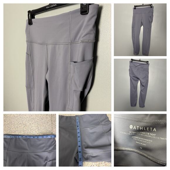 EPIC 6 Piece Mixed Lululemon Free People Bra Top Leggings Small Medium Athleta - Picture 5 of 7